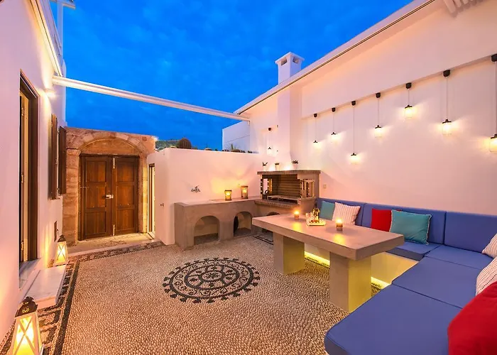 Lindos Allure Villa With Jacuzzi And Acropolis View!!!